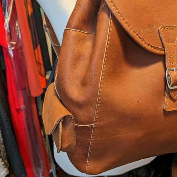 Leather Backpack - Picture 3 of 9